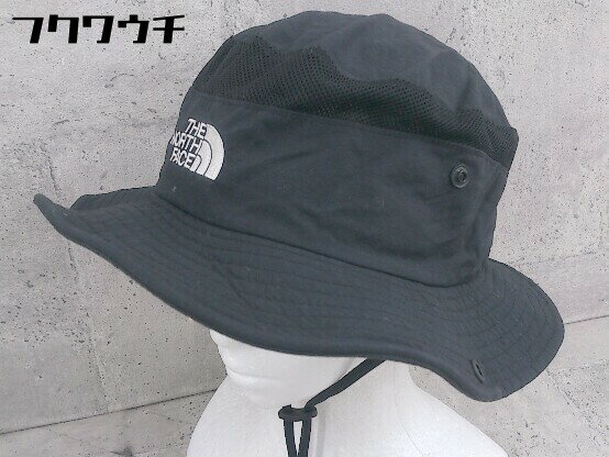 ◇ THE NORTH FACE ザ ノース フェイス NN01634 アドベンチャー ハット 帽子 ブラック サイズM メンズ 【中古】