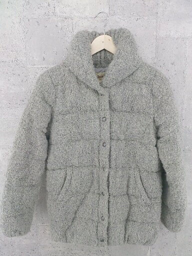 ■ apparel made アパレルメイド 長袖 中綿 ジャケット Free グレー レディース 【中古】 ■ apparel made アパレルメイド 長袖 中綿 ジャケット Free グレー レディース 【中古】