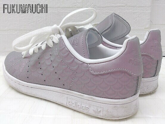 ◇ adidas アディダス BB5159 STAN SMITH スタンスミス スニーカー シューズ 22cm グレー レディース 【中古】