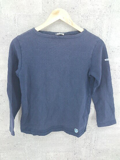◇ ORCIVAL オーシバル 長袖 Tシャツ カットソー ネイビー レディース 【中古】