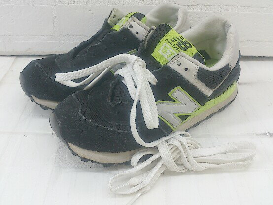  NEW BALANCE ˥塼ХD WL574KGA ˡ 塼 23cm ֥å ͥ꡼ ǥ P š