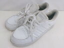 ◇ adidas アディダス COREBREAK K FY9504 スニーカー シューズ サイズ 23.5 ホワイト レディース メンズ P 【中古】
