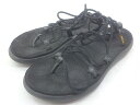 ◇ Teva テバ ボヤ インフィニティ スポーツ サンダル サイズ24相当 ブラック レディース P 【中古】