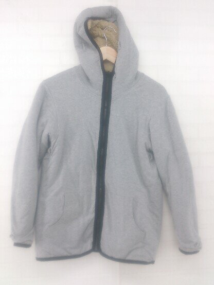 ◇ URBAN RESEARCH ライナー付き 3WAY ジップアップ 長袖 ジャケット サイズ F カーキ グレー メンズ E 【中古】