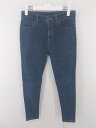 ◇ JEANASIS ジーナシス ストレッチ スキニー デニム ジーンズ パンツ サイズM インディゴ レディース E 【中古】(4)