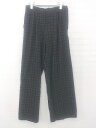 ◇ BEAUTY & YOUTH ビューティアンドユース UNITED ARROWS チェック パンツ サイズL ブラック メンズ E 【中古】