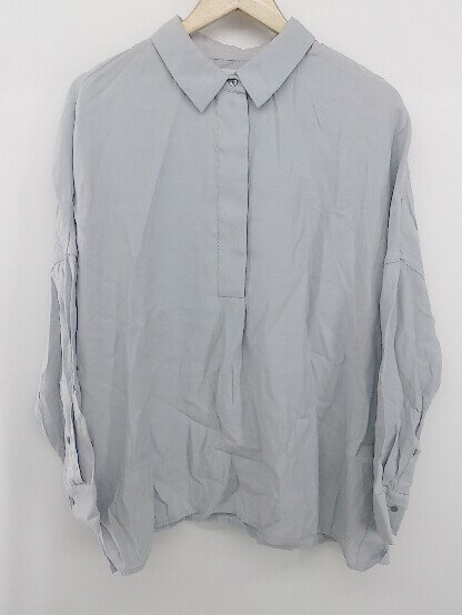 ◇ RIM.ARK リムアーク 長袖 シャツ ブラウス サイズF ブルー系 レディース E 【中古】