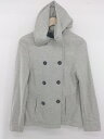 ◇ AZUL BY MOUSSY MIX カジュアル フーディ 長袖 フード ジャケット サイズM グレー系 レディース メンズ E 【中古】
