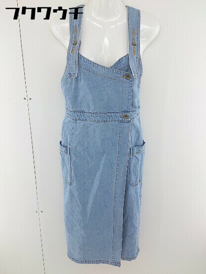 ◇ SeaRoomlynn シールーム リン デニム 膝下丈 ワンピース インディゴ レディース 【中古】