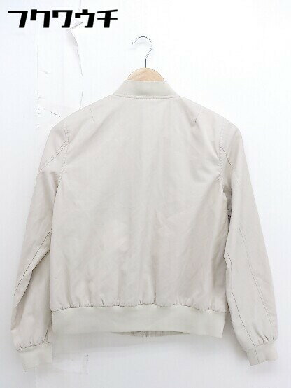 ◇ green label relaxing UNITED ARROWS 長袖 ジップアップ ジャケット サイズ38 ベージュ系 レディース 【中古】