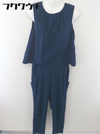 ◇ apart by lowrys アパートバイ ローリーズ タック ノースリーブ サロペット サイズ M ネイビー レディース 【中古】 ◇ apart by lowrys アパートバイ ローリーズ タック ノースリーブ サロペット サイズ M ネイビー レディース 【中古】