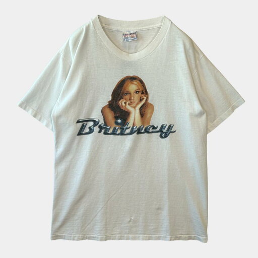 【海外直輸入USED品】00's Britney Spears ブリトニー・スピアーズ ツアーTシャツ Allsport シングルステッチ 白(M)A6495T-SO 【海外直輸入USED品】00's Britney Spears ブリトニー・スピアーズ ツアーTシャツ Allsport シングルステッチ 白(M)A6495T-SO