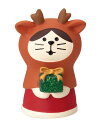 decoleconcombreCHRISTMAS2024 星に願いをねこずきんトナカイ