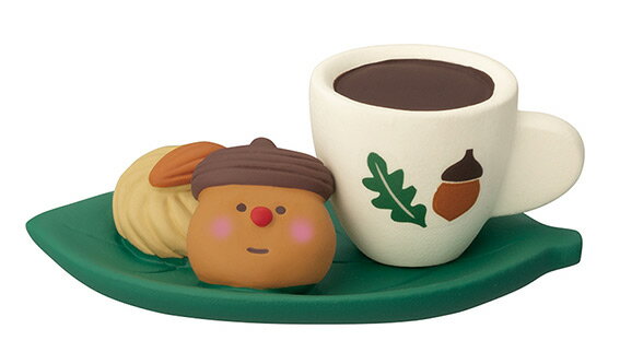 DECOLEconcombreみのりの秋どんぐり山どんぐりコーヒーおやつセット