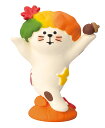 DECOLEconcombreみのりの秋どんぐり山紅葉おどり猫