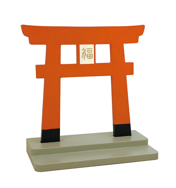 decoleまったりお正月松足神社招福鳥居