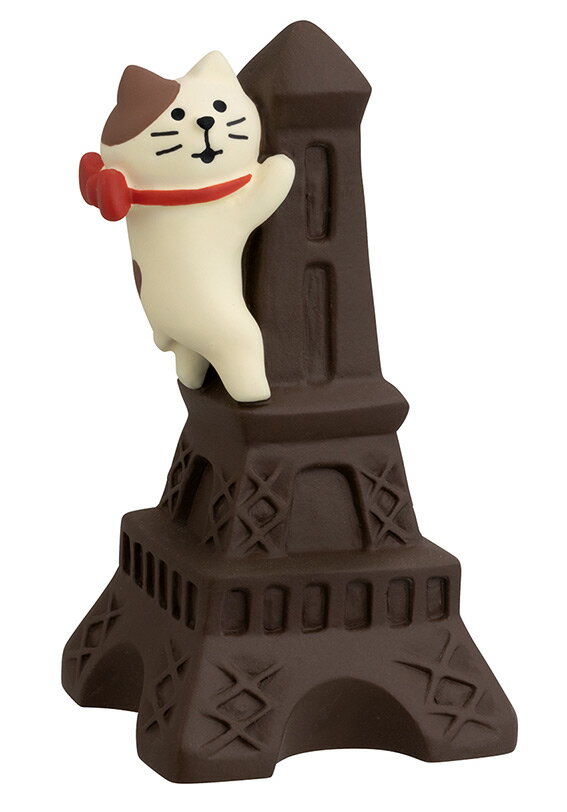 concombre Chocolatボンジュールショコラ2024エッフェルチョコよじ登り猫