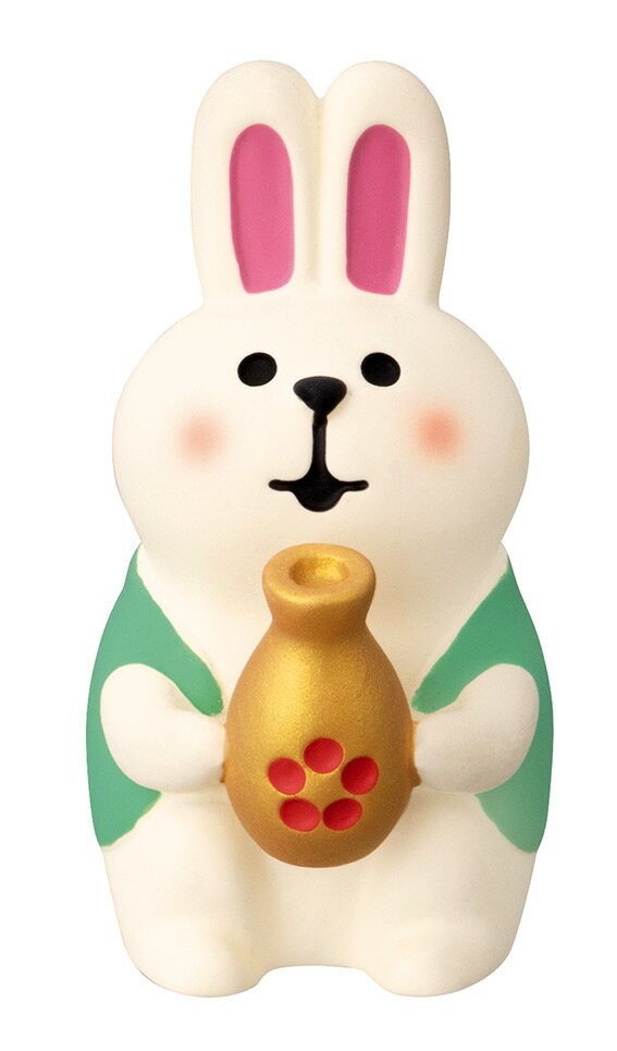 decole桜うららかひなまつり2025おもてなしうさぎ　甘酒