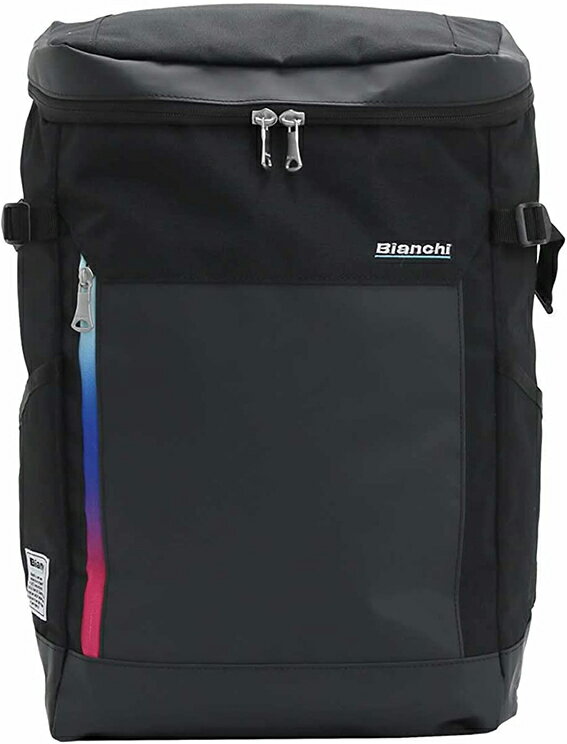 Bianchiビアンキuniversitaスクウェアバックパックuniversitaブラック　マルチ