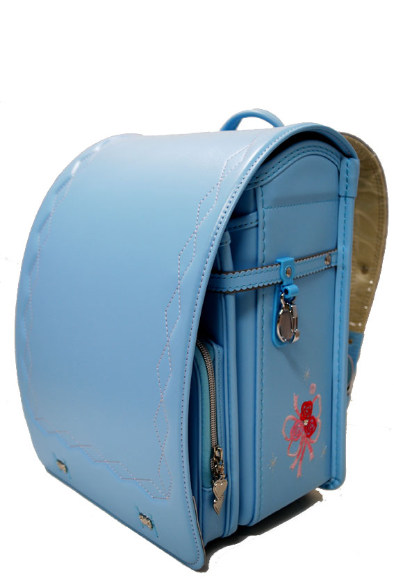 フィットちゃんプレミアム　ローズ女の子ランドセル2012年モデルサックスのサムネイル