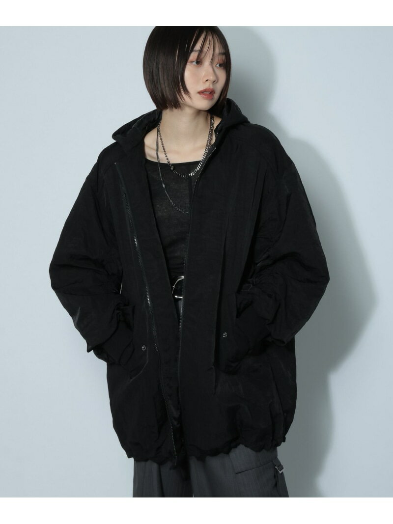 【総選挙3位】モンスターパーカーコート PAGEBOY ページボーイ ジャケット・アウター ブルゾン・ジャンパー ホワイト ブラック ブラウン【送料無料】[Rakuten Fashion]