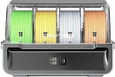 Creality CFS マルチカラー 3dプリンター自動フィラメントシステム 湿気防止フィラメント保存 最大16 色印刷用の 4 つの並列デバイスをサポート可能 Creality K2 Plus 3dプリンターと互換性あり