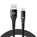 USB Type Cケーブル USB Cケーブル 1.5m 3A急速充電 高速データ転送 QC4.0対応 LED表示ライト付き アルミ合金外装 高耐久ナイロン編...