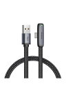 Mcdodo USB-Cケーブル 1.8m 100W/66W急速充電 極薄L字型 Type-Cケーブル MSC充電技術&デュアルコア保護チップ搭載 高速データ転...