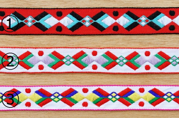 チロリアンテープ 19mm幅 《 手芸テープ チロリアンテープ チロルテープ 》