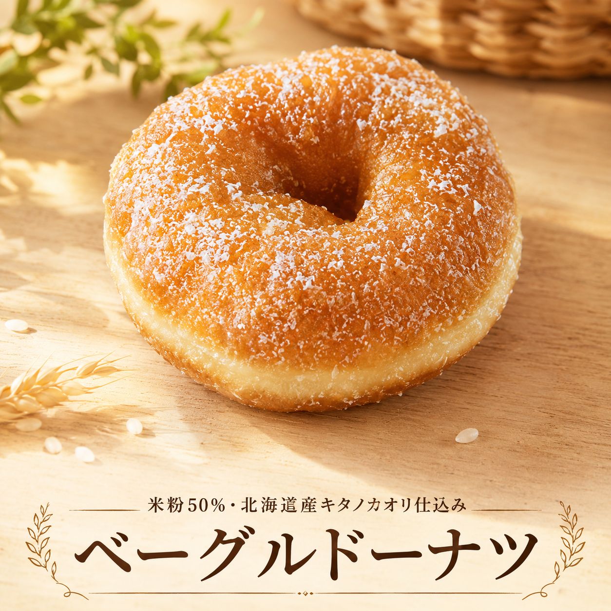 【冷凍発送】パンパーネ 米粉　ベーグル ドーナツ 冷凍 焼成済み お取り寄せ 朝食 おやつ 国産小麦100％ 自家製乳酸菌酵母 パン