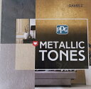 楽天ペイント＆カラープラザ楽天市場店PPG メタリックトーン　色見本　1液 水性 塗料 ペンキ ppgpaint METALLIC TONES Interior silver