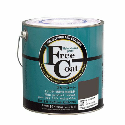 水性フリーコート 3L - 調色0419番(アトムハウスペイント/水性/多用途塗料)