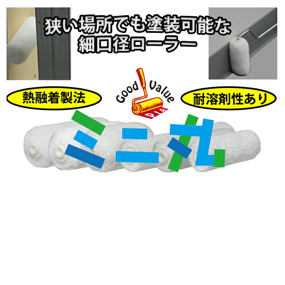 PIA（ピーアイエー）ミニ丸　PIAグッドバリューシリーズ マイクロファイバーミニスモール　毛丈13mm　2インチ　2本パック