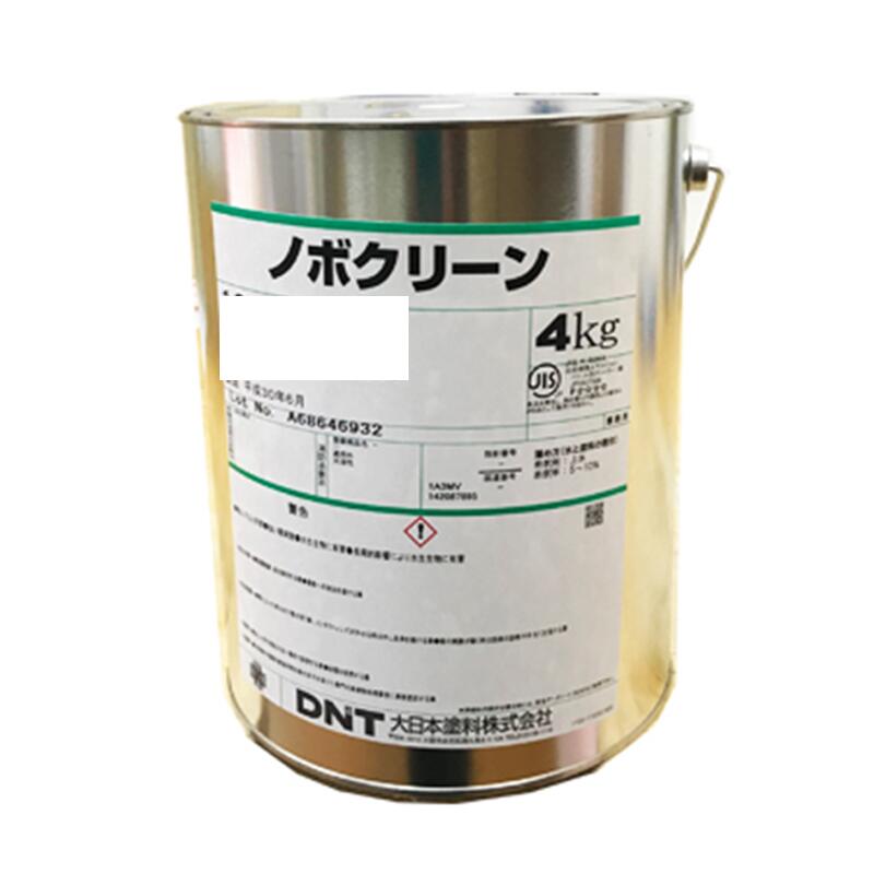 ノボクリーン N-80 LightGray ツヤけし 4kg(約15平米分) 大日本塗料 水性 一般壁面用 天井用 クロス対応 低臭 ゼロVOC