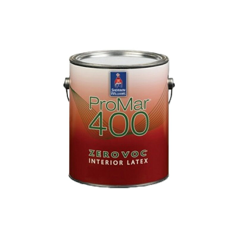 プロマー400 ゼロVOC 淡色(ExtraWhiteベース用) 3.8L(約20平米分) フラット(ツヤけし) シャーウィン・ウィリアムズ 水性 屋内用 低臭水性ペイント 大口対応のインテリアペイント