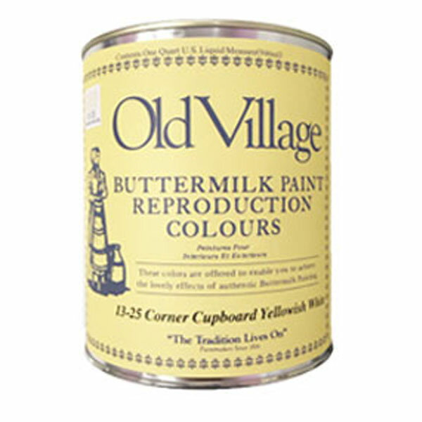 バターミルクペイント 全23色 ツヤけし 3785ml(約25平米分)Old Village(オールドビレッジ) Buttermilk Paint 水性 多…