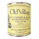 エントリー全商品P10倍★バターミルクペイント 全23色 ツヤけし 946ml(約6平米分) Old Village(オールドビレッジ) Buttermilk Paint 水性 多用途 自然塗料 DIY クラフト リメイク 赤ちゃんにも安心・安全な水性ペンキ