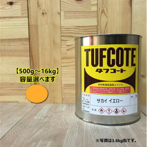 サカイ イエロー【容量 500g〜16kg】容量をお選びください。 ペンキ 塗装 フタル酸樹脂エナメル塗料 建設機械 酒井重工業