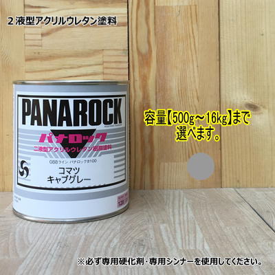  パナロック 2液型ウレタン塗料 建設機械 ロックペイント 小松製作所