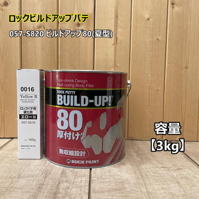 楽天市場】ロックパテ ビルドアップ 80の通販