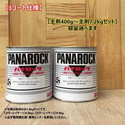 【プジョー/シトロエン EFC】 BLANCE PEARL NACRE 【レイヤー1+レイヤー2】パナロック 2液型ウレタン塗料 自動車 ロックペイント