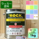 ラッカー塗料【1kg】パステルカラー1 中彩色 選べる11色 DIY 木 鉄 塗装 赤 青 黄色 緑 日塗工