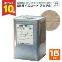 【期間限定P10倍】 SBライズコート アクアSi 艶有クリヤー 15kg (大日本塗料/外壁/サイディングボード/透明/水性)
