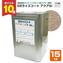 【期間限定P10倍】 SBライズコート アクアSi 3分艶 クリヤー 15kg(大日本塗料/外壁/サイディングボード/透明/水性)