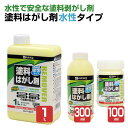 カンペハピオ 塗料はがし剤 水性タイプ 100ml 300ml 1L