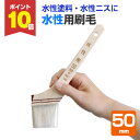 【7/15限定P10倍】 カンペハピオ 水性用刷毛 50mm(WO-50)