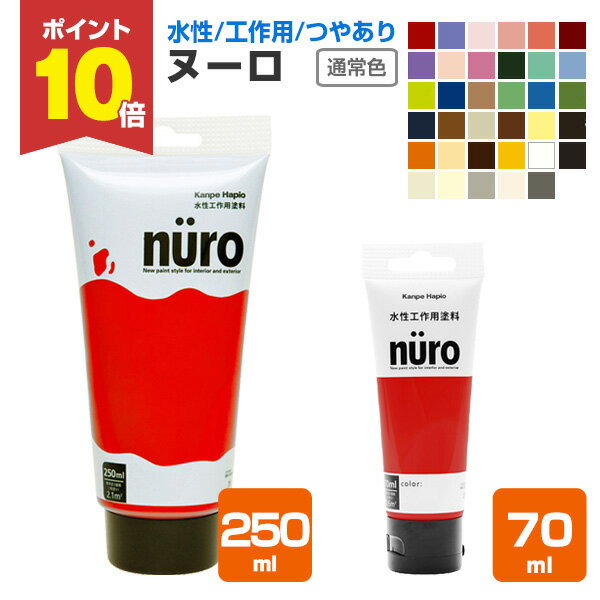 ヌーロ　通常色　250ml （水性工作用塗料/カンペハピオ）のサムネイル
