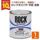 【8/1限定P10倍】 057-0150 ロックポリパテ 中目(標準型) 主剤 1kg (ロックペイント)