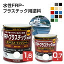 サンデーペイント 水性FRP プラスチック用塗料 全15色 0.7L 1.6L