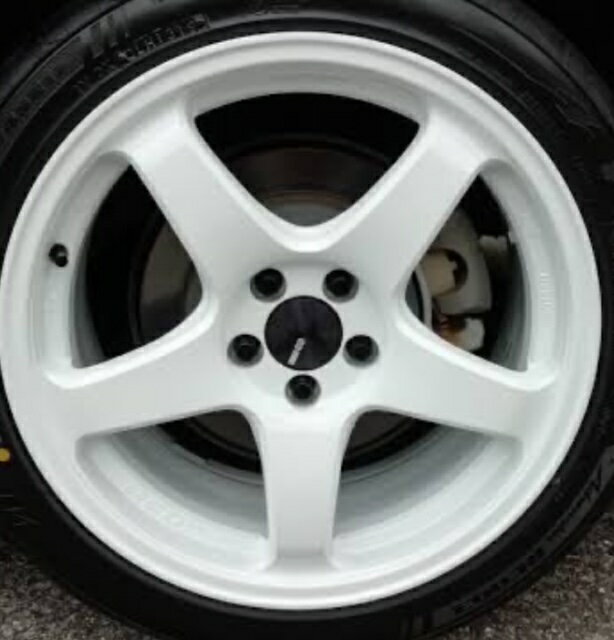 エンケイ PF05 ホワイト 色 13ml タッチペン タッチアップ ペイント 車 ホイール 傷 キズ 傷隠し 塗装 筆付き 色 キズ隠し DIY 塗料